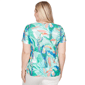 Petite Alfred Dunner Resort Living Short Sleeve Toucan Tee - image 2
