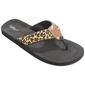 Womens Capelli New York Leopard Flip Flops - image 1