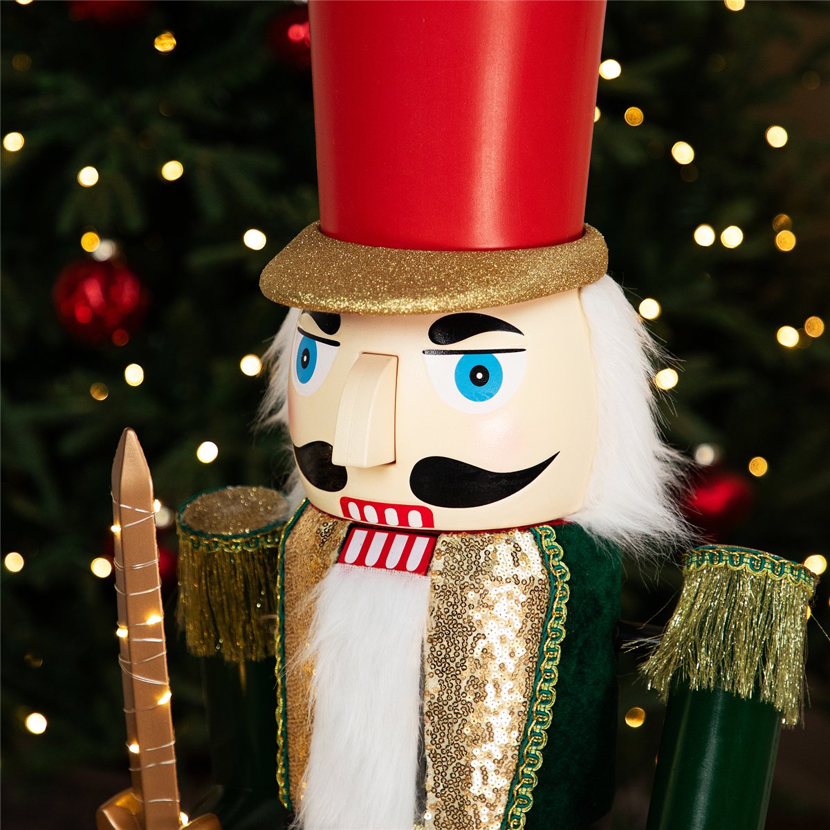 Northlight LED Animated & Musical Christmas Soldier Nutcracker