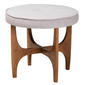 Baxton Studio Theo Japandi Wood Ottoman Footstool - image 1