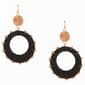 Ashley Cooper(tm) Circular Silhouette Wrapped Drop Earrings - image 1