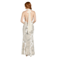 Juniors Morgan &amp; Co. Floral Sequin Tie Back Halter Sheath Dress - image 2