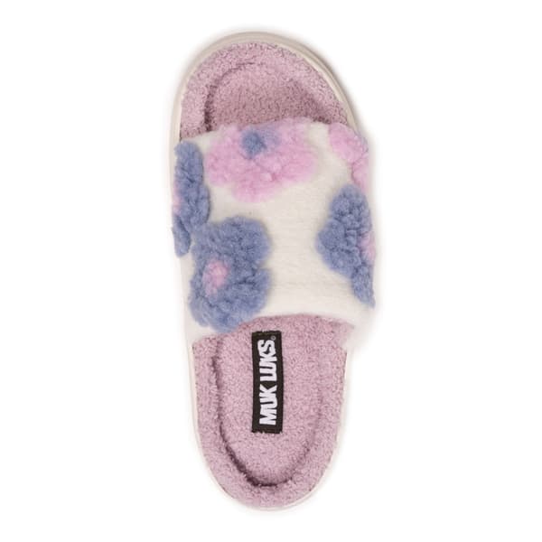 Womens MUK LUKS® Marsai Flower Slide Slippers
