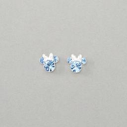 Disney Minnie Mouse December Birthstone Stud Earrings
