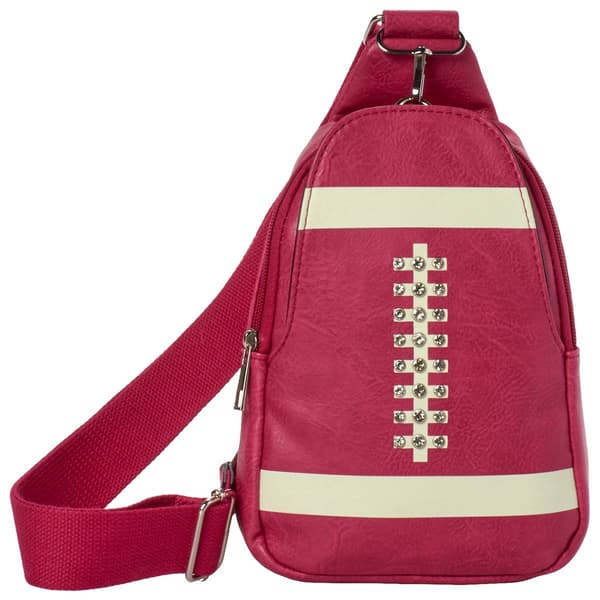 DS Fashion Pink Football Crossbody - image 