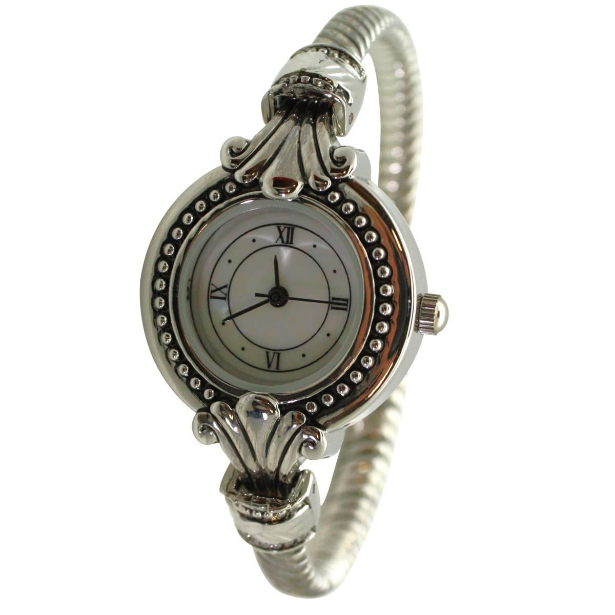 Womens Olivia Pratt™ Small Elegant Antique Bangle Watch -...