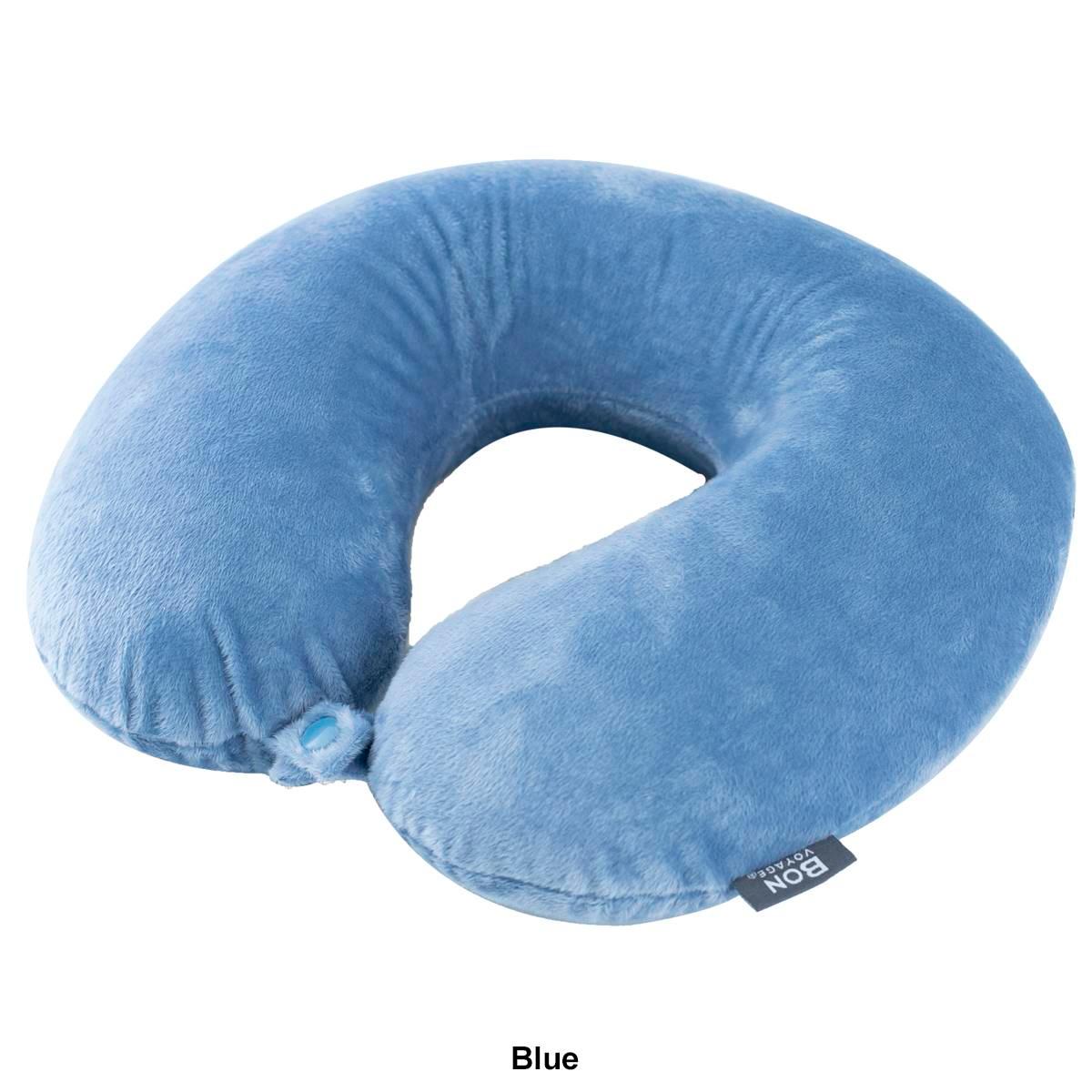 Rejuve Health Wellness Memory Foam Travel Neck Pillow