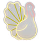 Northlight Seasonal 15in. LED Neon Turkey Window Silhouette - image 3