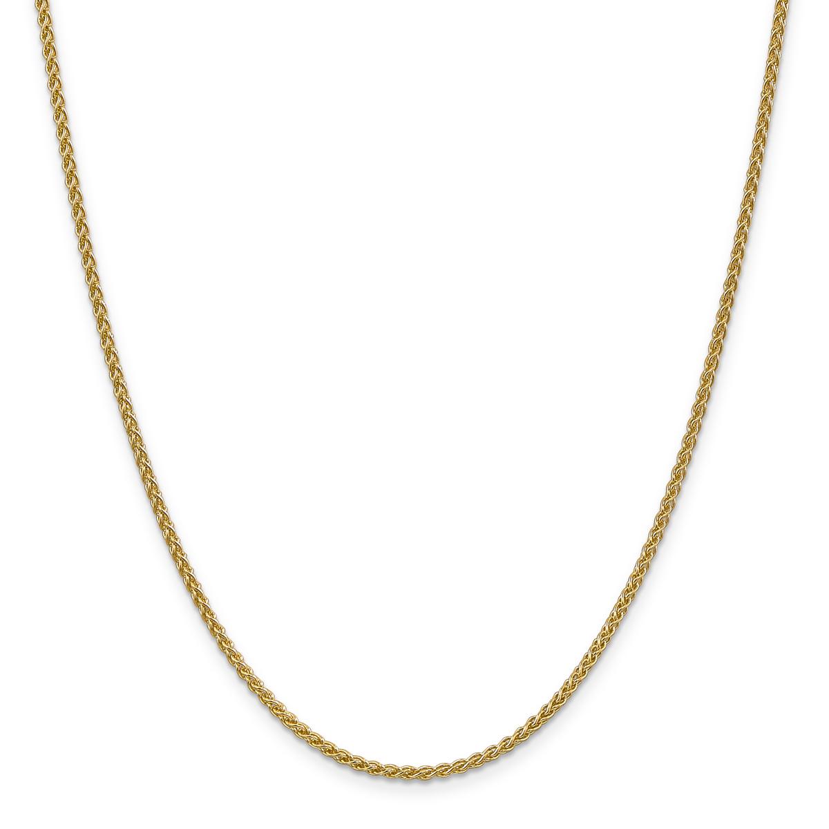 Gold Classics(tm) 2.00mm. 14k Gold Spiga Chain Necklace