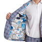 Mens Paisley & Gray&#174; Check Jacket - Blue/Tan - image 2