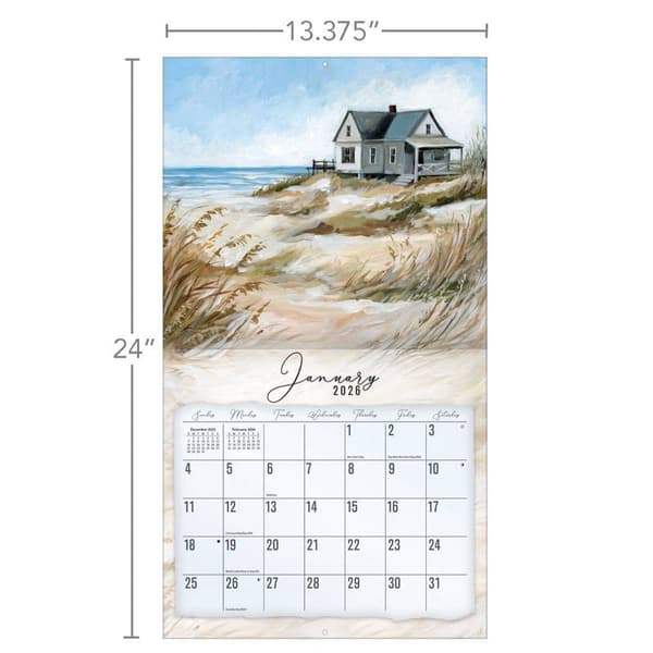 Lang&#174; 2026 Coastal Shores Wall Calendar