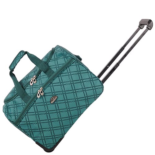 American Flyer Pemberly Buckles 5pc. Luggage Set-Green