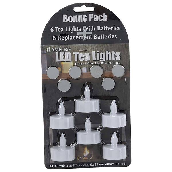 LED 6pk. Tea Lights - image 