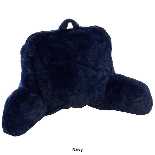 Rabbit Fur Bedrest Decorative Pillow