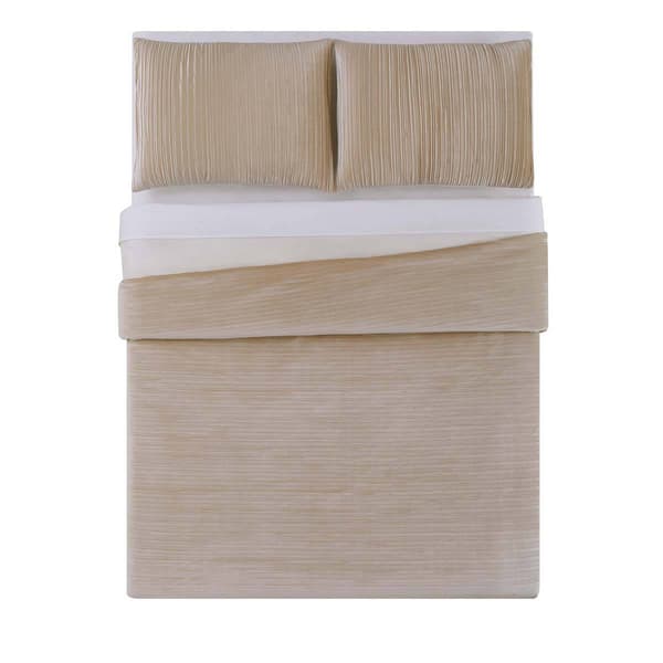 Christian Siriano New York® Crinkle Velvet Duvet Cover Set