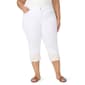 Plus Size Gloria Vanderbilt Amanda Capri With Embroidery - image 1