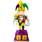 Santa''s Workshop 10in. Days Until Mardi Gras Nutcracker - image 1