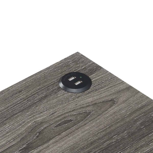 Convenience Concepts Tucson Starburst Chairside End Table