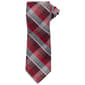 Mens John Henry Auburn Plaid Tie - image 1