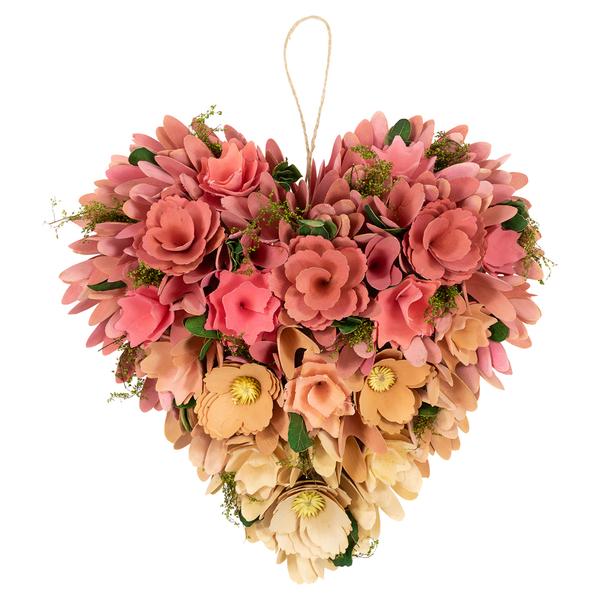 Northlight Seasonal Mixed Artificial Valentine''s Day Heart Wreath