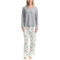 Womens Goodnight Kiss Holiday Pop Up Hearts Pajama Set - image 1