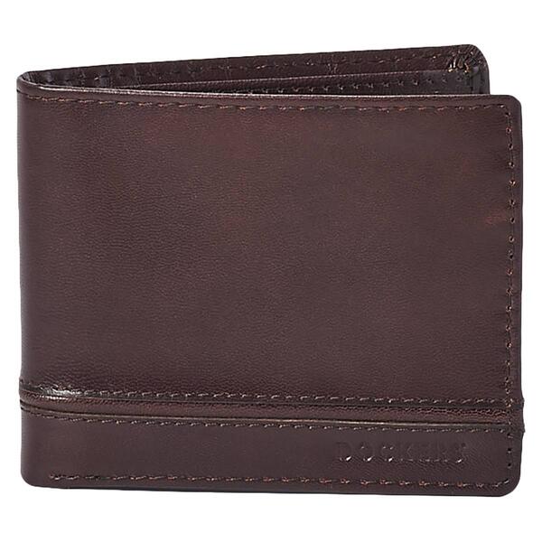 Mens Dockers&#40;R&#41; RFID Passcase Bifold Wallet - image 