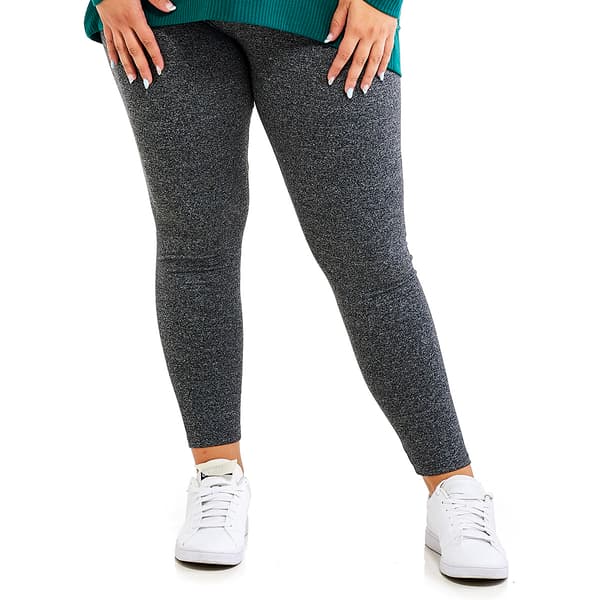 Juniors Plus Moral Society High Waist Leggings - image 