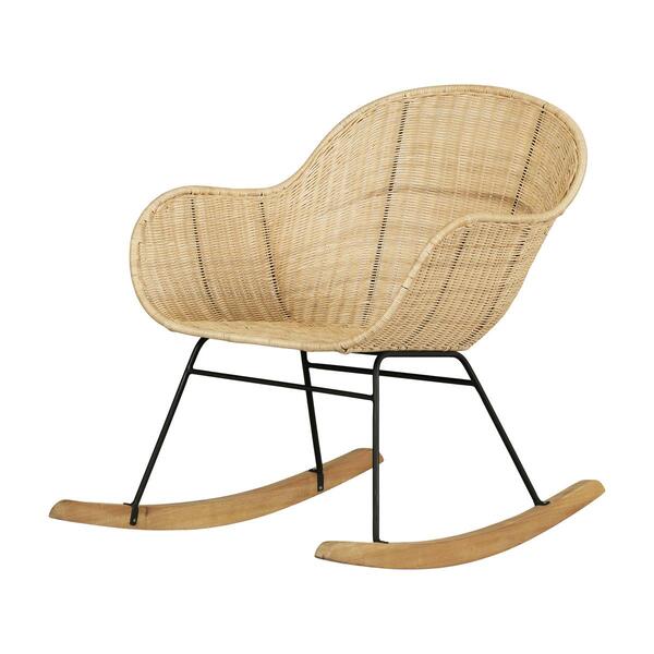 South Shore Balka Rattan Rocking Chair - image 