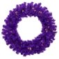 Northlight 24in. Pre-Lit Artificial Purple Pine Christmas Wreath - image 2