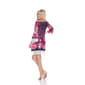 Womens White Mark Lenora Shift Dress - Navy/Pink - image 2