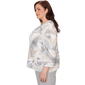 Plus Size Alfred Dunner Comfort & Joy Leaf V Neck Blouse - image 4