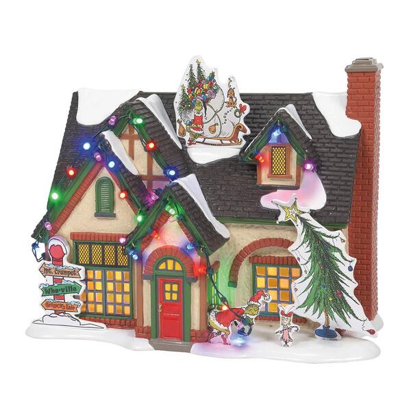 Department 56 Village Accessories The Grinch House - image 