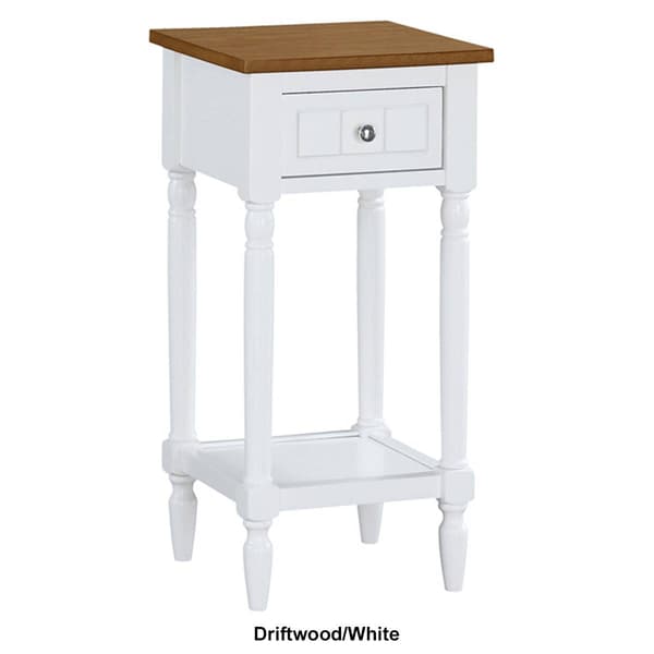 Convenience Concepts French Country Khloe 1 Drawer Accent Table