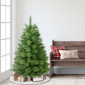 Puleo International 4.5ft. Wyoming Pine Christmas Tree - image 2