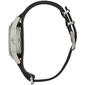 Mens Bulova Automatic Black Leather NATO Strap Watch -96A246 - image 2