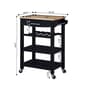 Convenience Concepts 4-Tier Butcher Block Kitchen Cart - image 3
