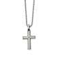 Mens Gentlemen's Classics&#40;tm&#41; Diamond Accented Cross Necklace - image 1