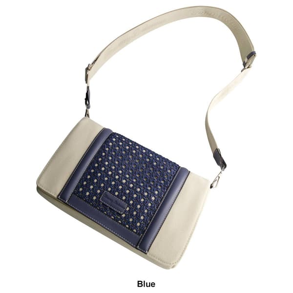 Tommy Bahama Woven Flap Crossbody Bag