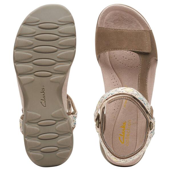 Womens Clarks® Collections Amanda Step Strappy Sandals