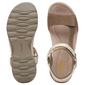 Womens Clarks® Collections Amanda Step Strappy Sandals - image 6