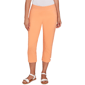 Womens Heart''s of Palm All Sun And Games Solid Tech Stretch Capr - image 1