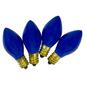 Northlight Seasonal C7 Blue Opaque Replacement Bulbs - Pack of 4 - image 2