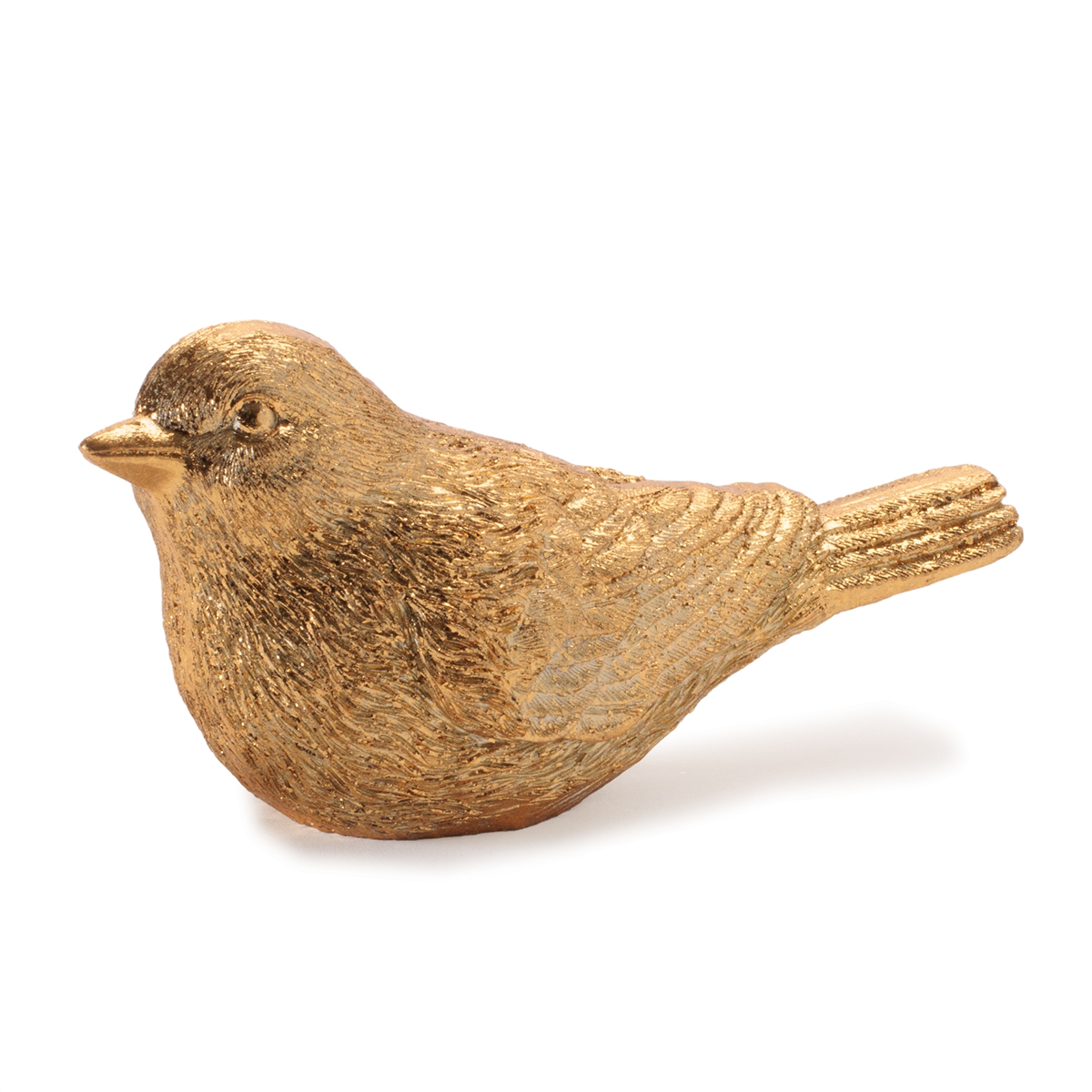 Melrose Metallic Bird Figurine - Set of 6