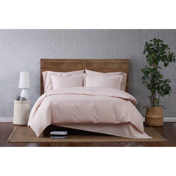 Cannon 200 Thread Count Solid Percale Duvet Set - image 