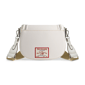 True Religion Distressed Logo Denim Saddle Bag - image 2