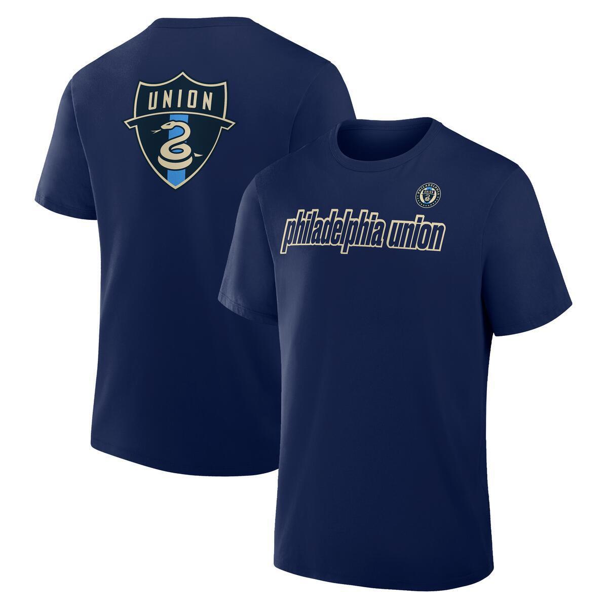 Mens Fanatics Philadelphia Union Soccer Strong Will Tee