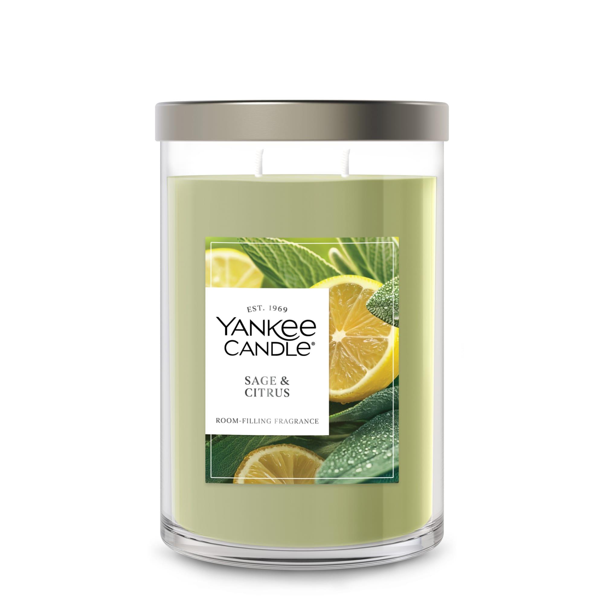 Open Video Modal for Yankee Candle® 20oz. 2-Wick Sage & Citrus Tumbler Candle