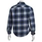Mens Mountain Ridge Plaid Fleece CPO Jacket - Chambray - image 3