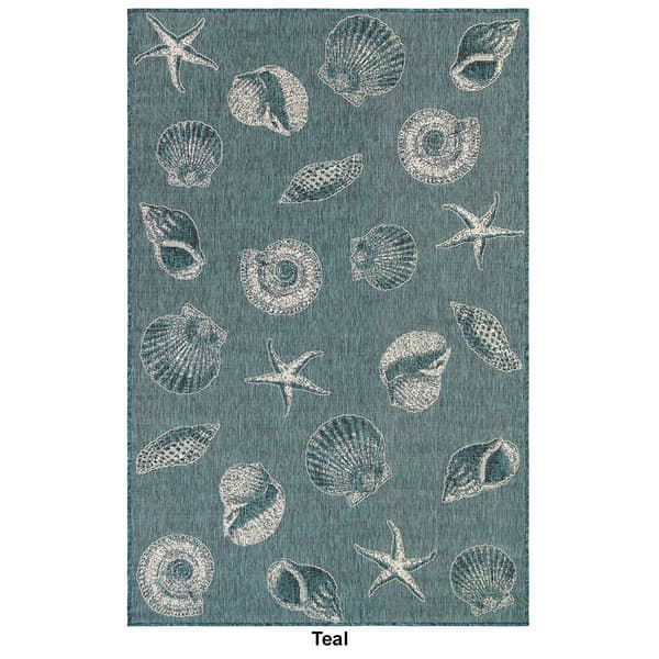 Liora Manne Carmel Shells Indoor/Outdoor Area Rug