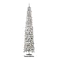 Puleo International 7ft. Pre-Lit Flocked Alpine Christmas Tree - image 8